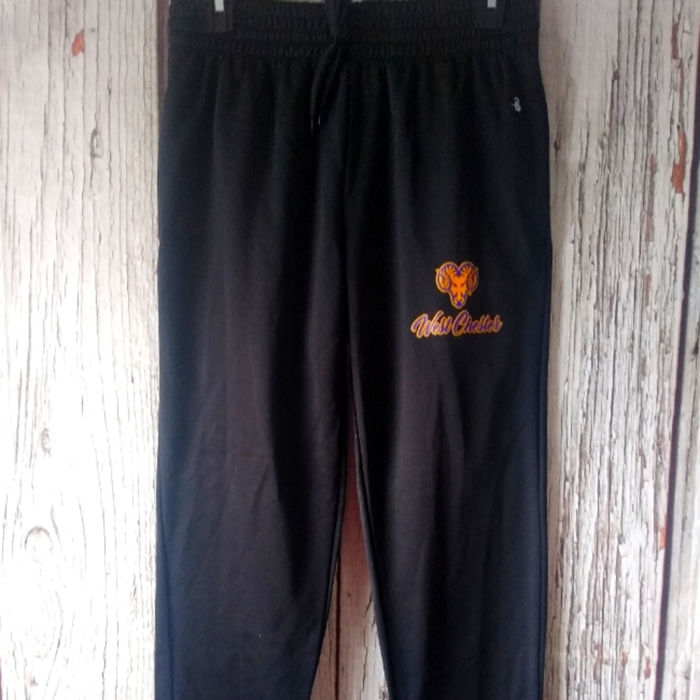 West Chester University Badger Sport Women's Fleece Jogger Sweatpants (M) NWT!